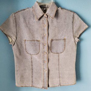 ARMANI JEANS, Size 4,  Faded Denim